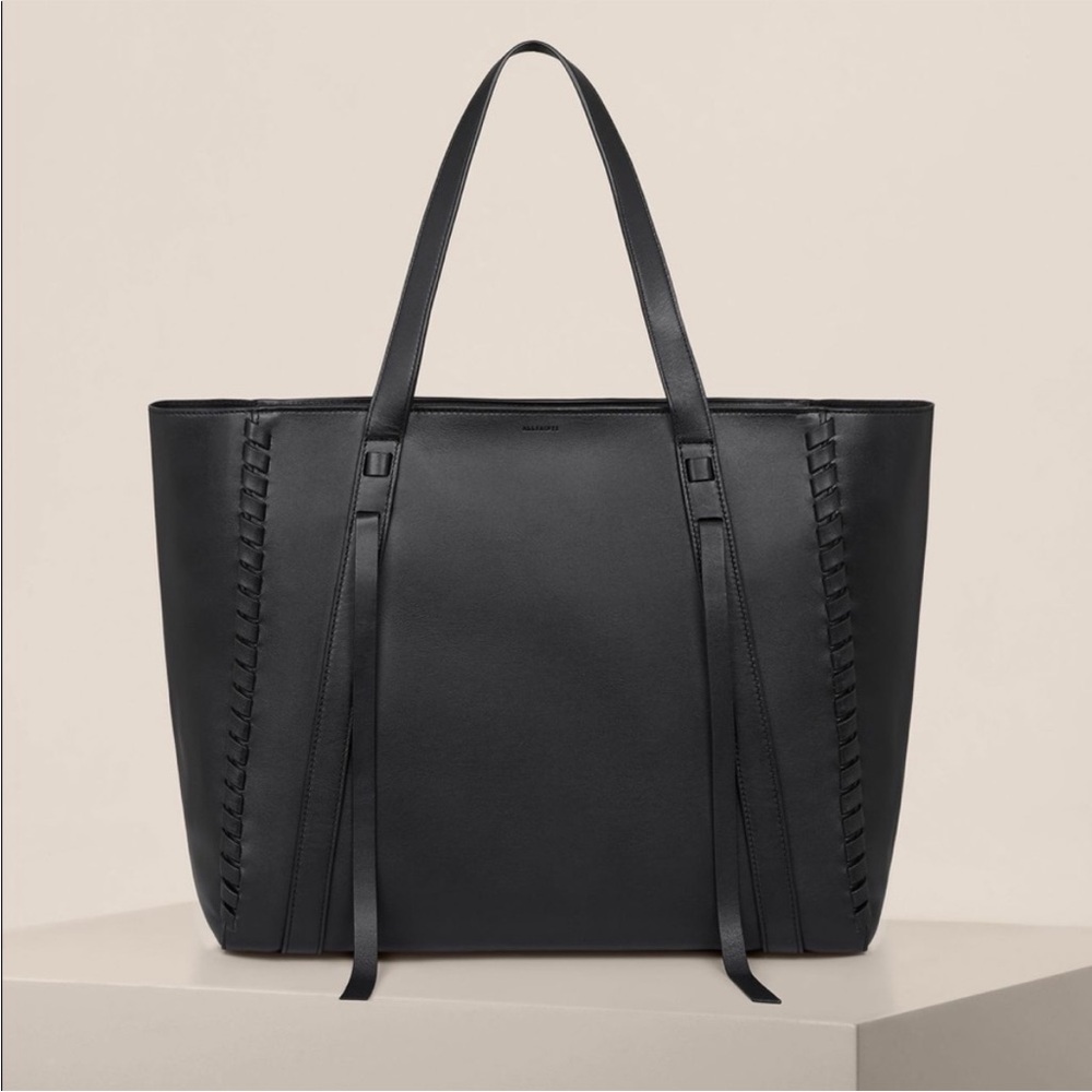 All Saints Black Tote Bag